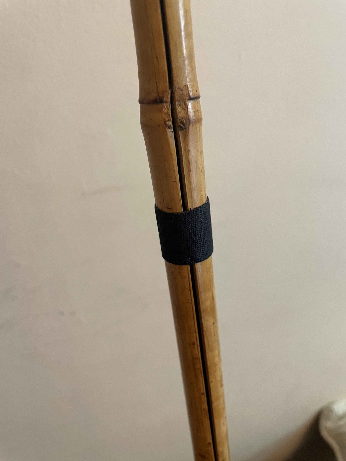 140cm "Korpela" Bamboo Cross-Country Ski Poles - Finland - mid 1960s