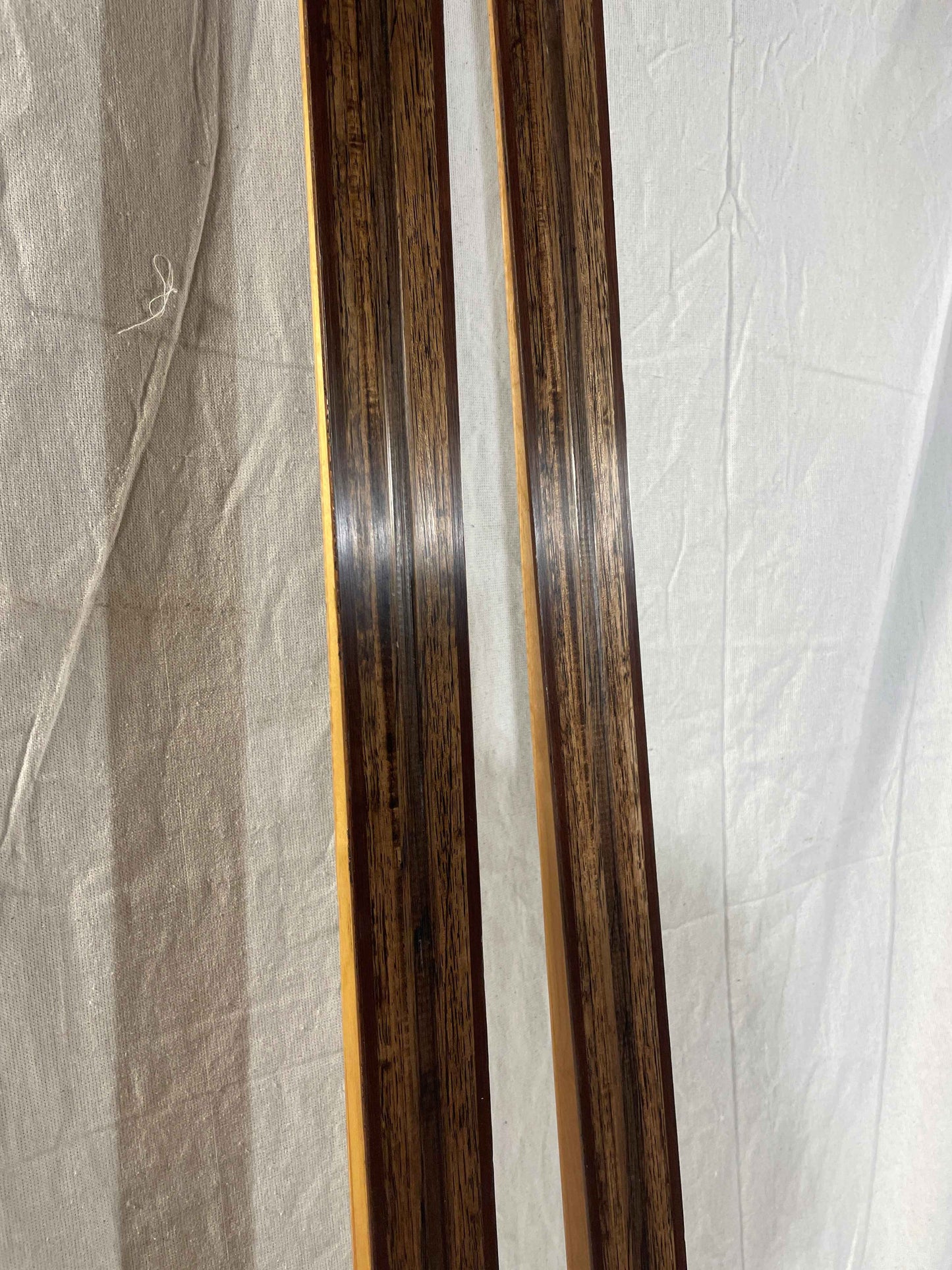 215cm Splitkein 1960s "Gullski" Wood Cross-Country Skis - Beautiful Condition!