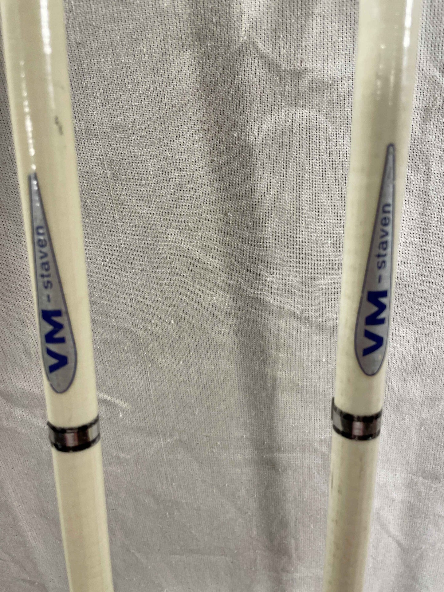 145cm Liljedahl Fiberglass Cross-Country Racing Poles - 1960s - VM Staven - RARE