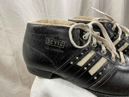 Size 46 (US Men's 12) Jette of Norway 75mm Cross-Country Ski Boots - Great Shape! Early 70s