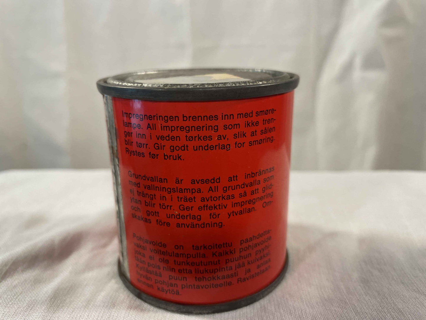 Swix Burn-In Pine Tar for Wood Skis - Unopened Can - RARE!