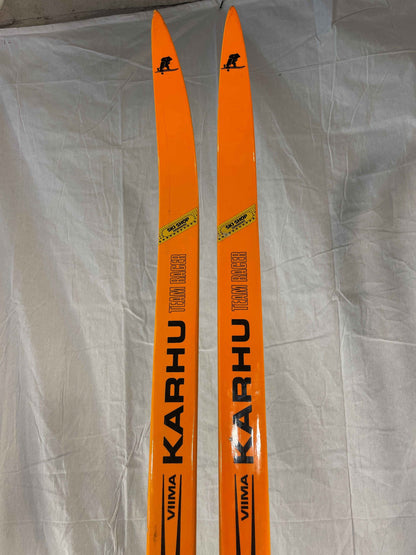 210cm Karhu "Team Racer" Wood Cross Country Racing Skis - NEVER USED