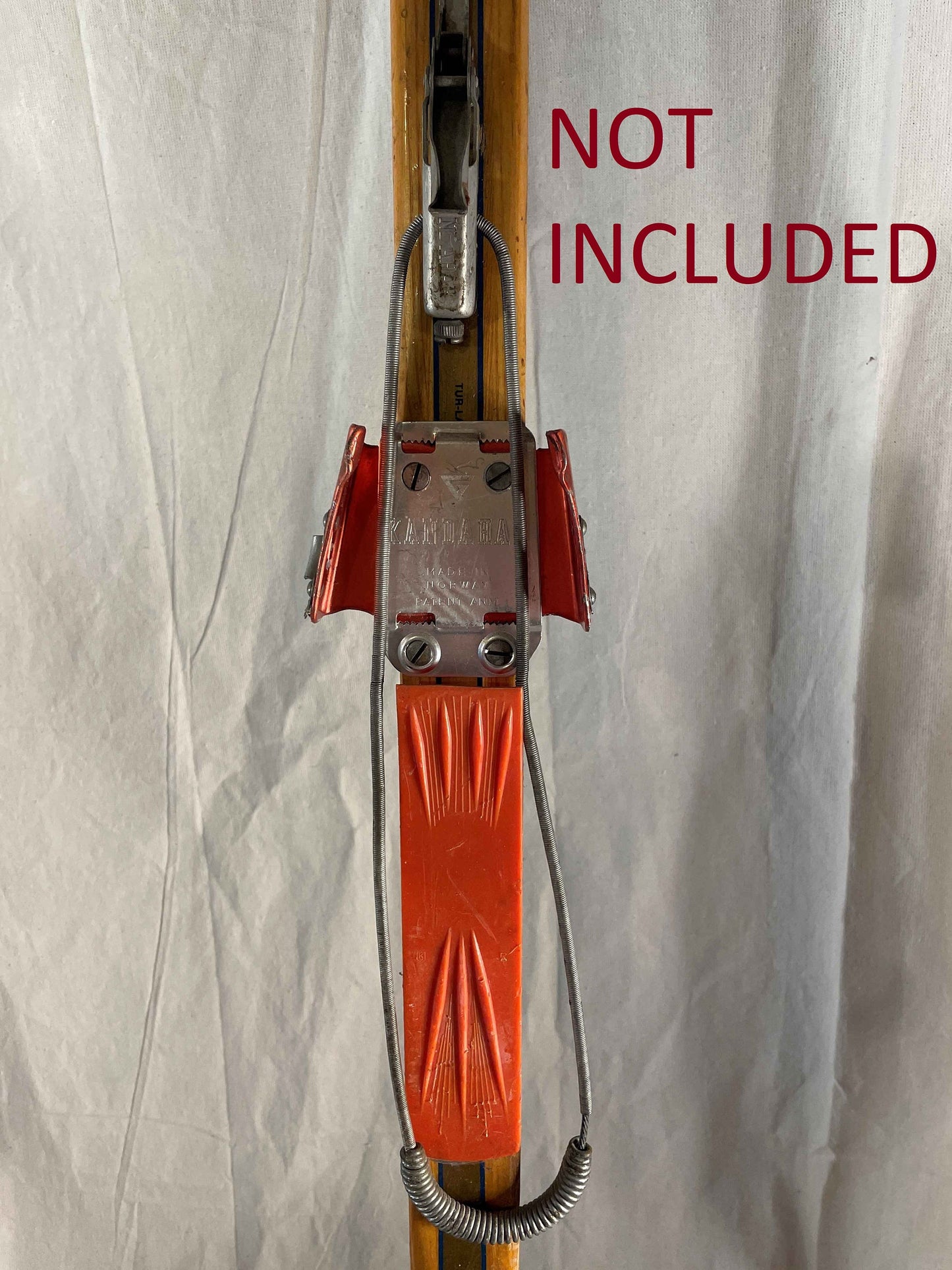 Size 42 (US Men's 8.5/9) - 1950s/1960s Norwegian Suveren Leather Ski Boots - Double-Tongue - Freshly Restored!!!