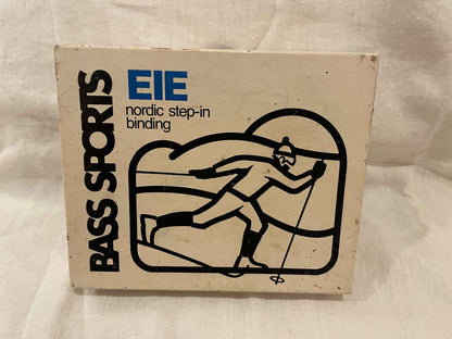 Bass Sports "EIE" Vintage Cross-Country Ski Bindings - Made in Norway - RARE