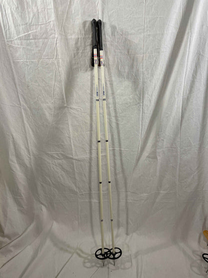 145cm Liljedahl Fiberglass Cross-Country Racing Poles - 1960s - VM Staven - RARE