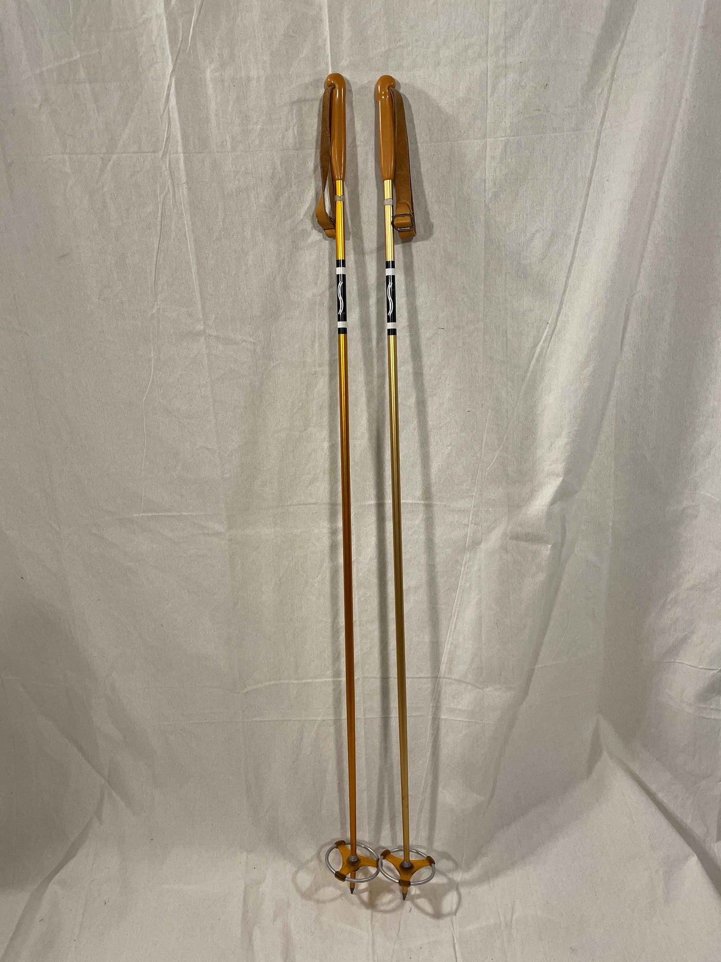 135cm Scott Aluminum Cross-Country Ski Poles - Rare 1970s