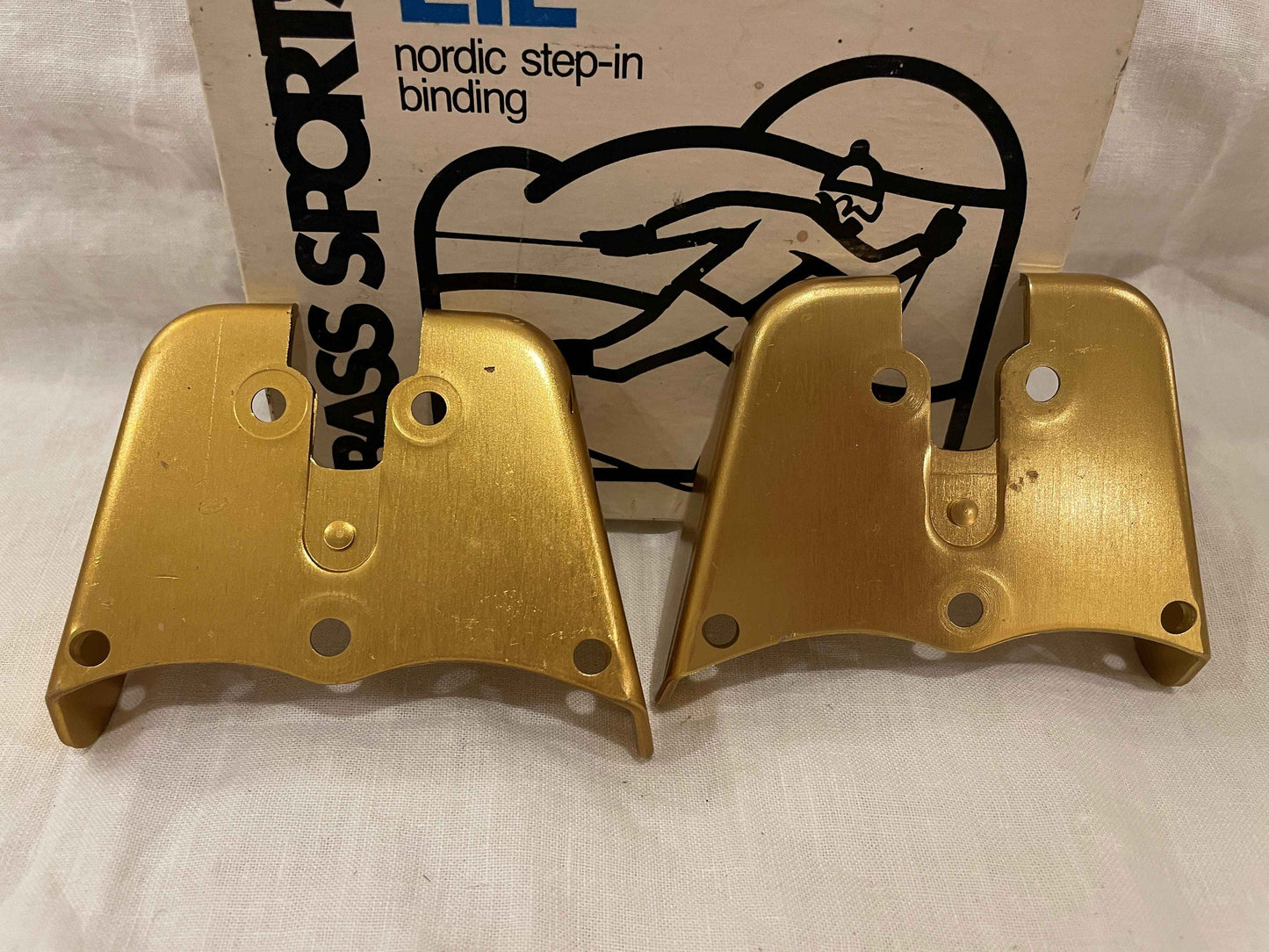 Bass Sports "EIE" Vintage Cross-Country Ski Bindings - Made in Norway - RARE