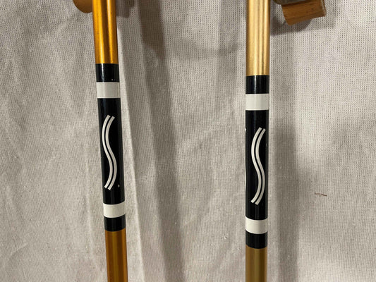 135cm Scott Aluminum Cross-Country Ski Poles - Rare 1970s