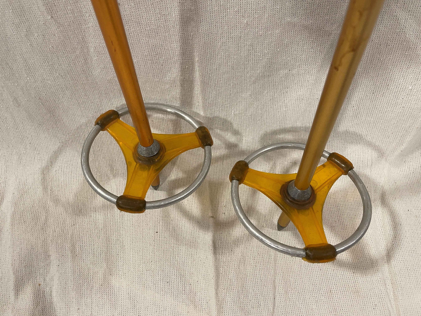 135cm Scott Aluminum Cross-Country Ski Poles - Rare 1970s