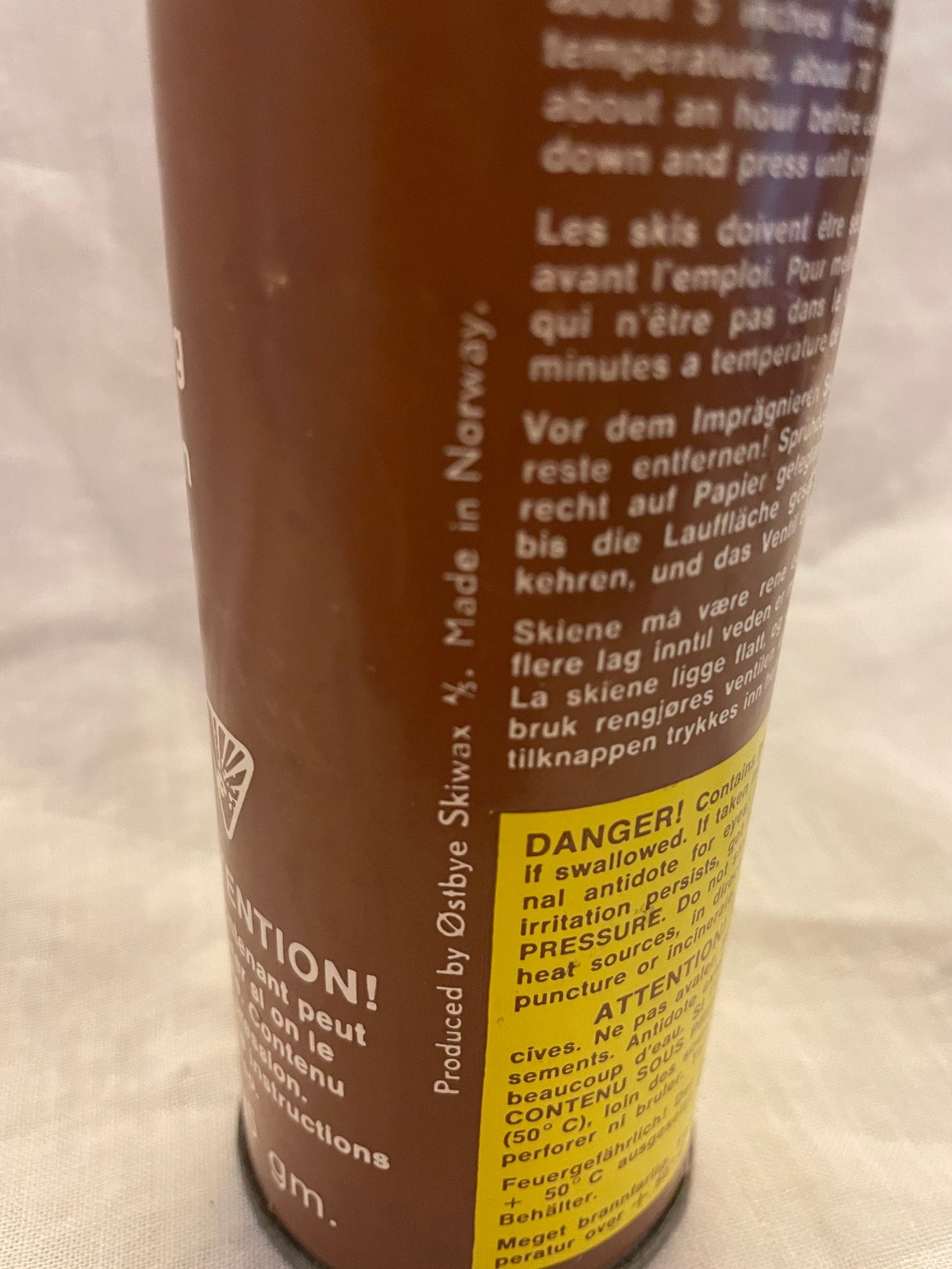 Østbye Spray-On Pine Tar for Wood Skis - Air-Dry - NEW Can!