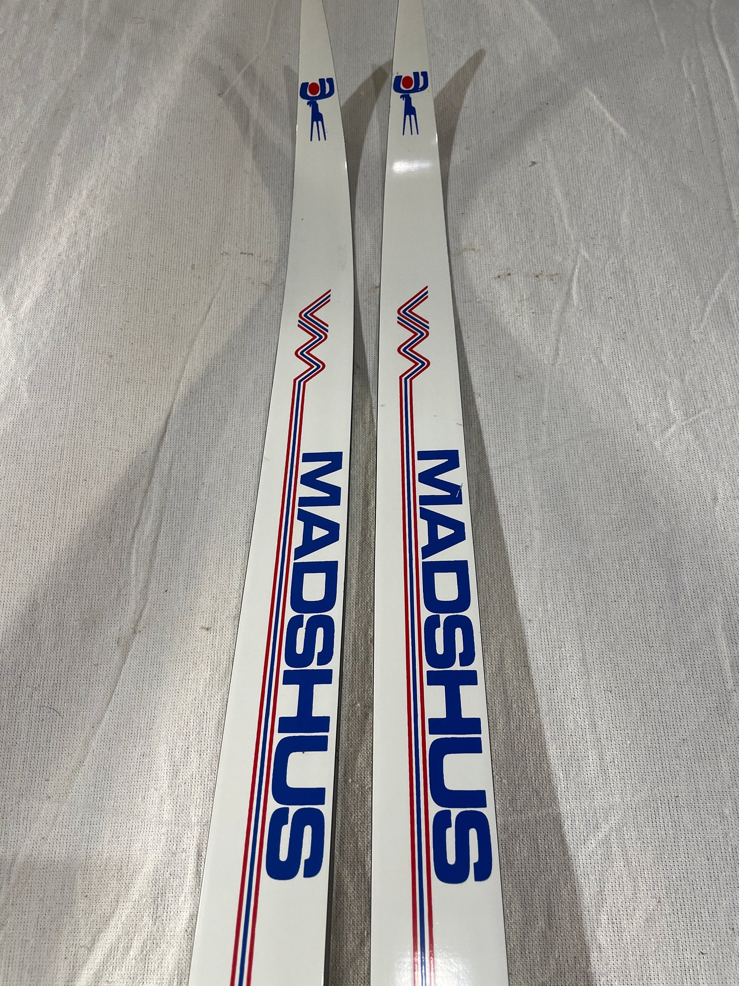 210cm Madshus "Dobbel Box" VM 1982 Commemorative Racing Skis - RARE!!