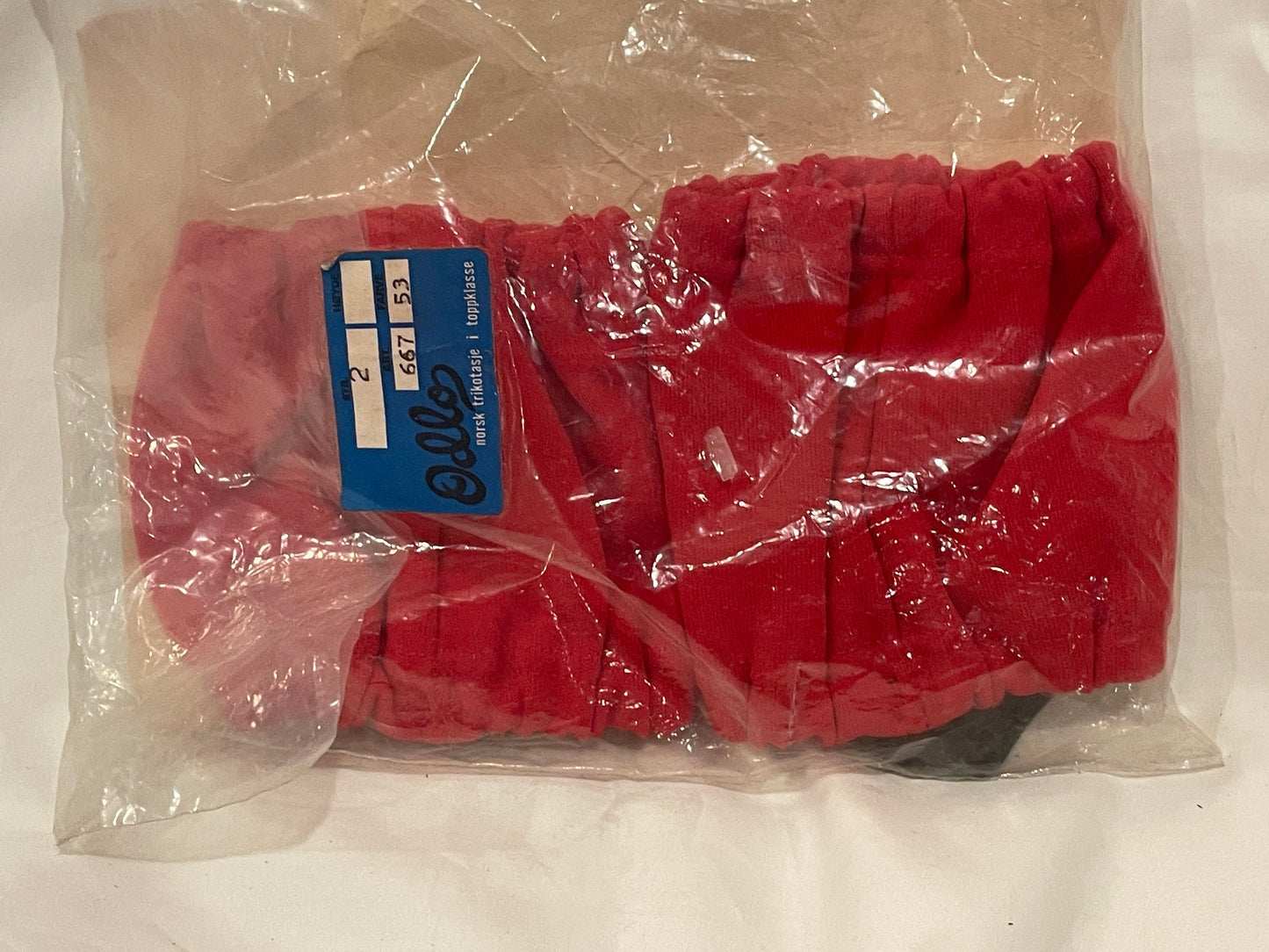 Vintage Cross-Country Ski Racing Gaiters - Odlo of Norway - Unused, in Original Packaging!