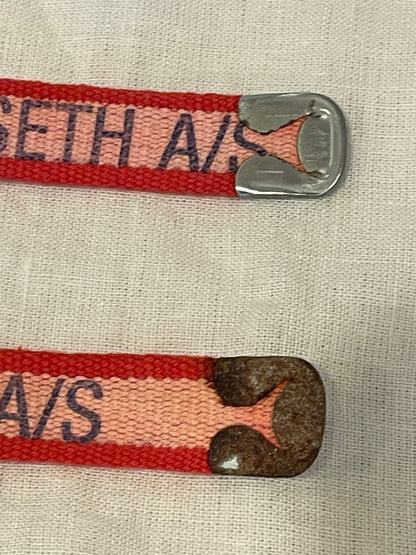 Vintage Ski Ties from Norway - Pair - J.L. Furuseth Drammen