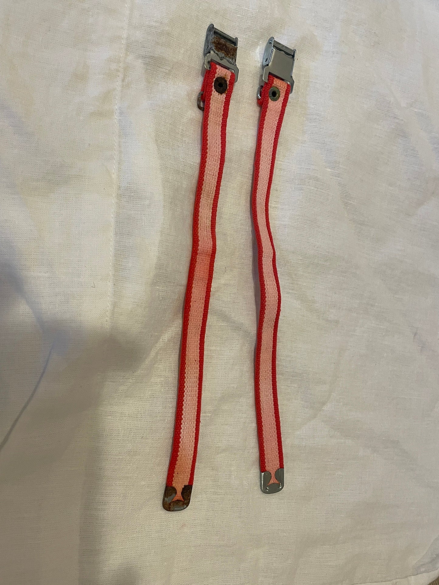 Vintage Ski Ties from Norway - Pair - J.L. Furuseth Drammen
