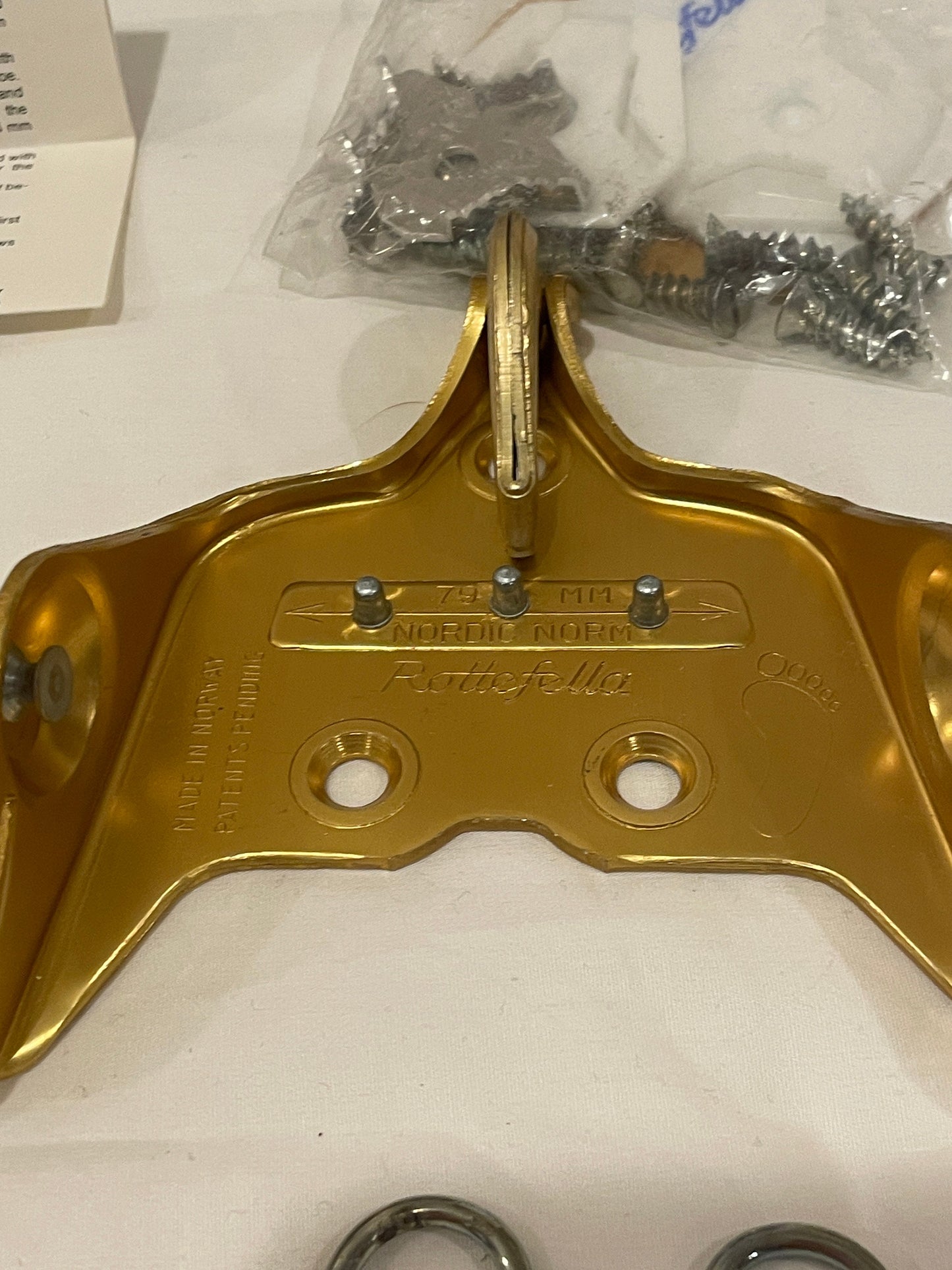 Rottefella Fønix 79mm Vintage Cross-Country Ski Bindings - Made in Norway