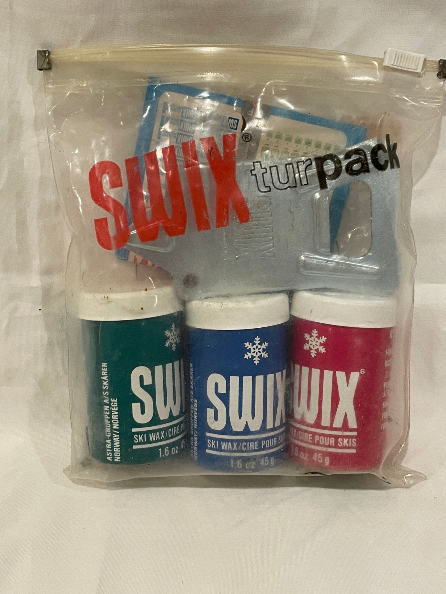 Swix Tur Pack Vintage Cross-Country Ski Wax Kit - UNUSED!!