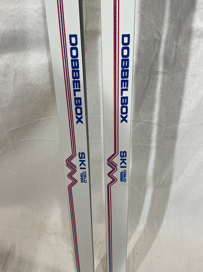 210cm Madshus "Dobbel Box" VM 1982 Commemorative Racing Skis - RARE!!