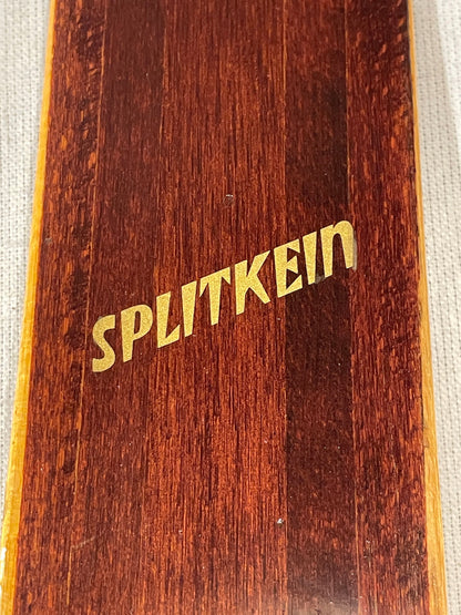 210cm Splitkein Mid-1960s Wood Cross-Country Touring Skis - Great Condition!