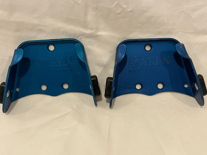 NOS Røyken Cable-Style "Lettmetall" 75mm Ski Bindings - in Original Box!!!