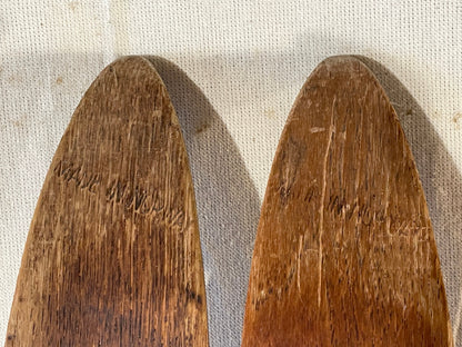 195cm Solid Hickory Cross-Country "Caveman Skis" - MADE in NORWAY!!!!