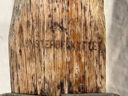 205cm Vintage Madshus of Norway Solid Hickory Cross-Country Skis - 1940s - "Cave Find"!!!!