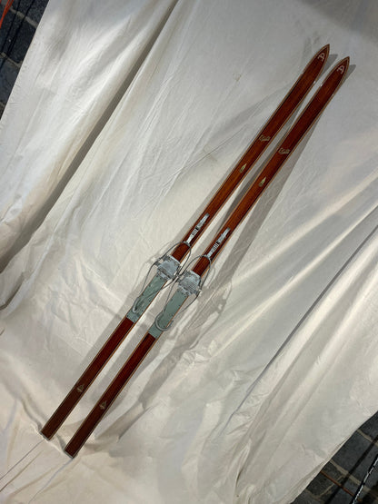 215cm Askjem "Elite" Tur Ski - Wood Cross-Country Touring Skis - BEASTS of BEAUTY!!!!  NorwayNorwayNorway