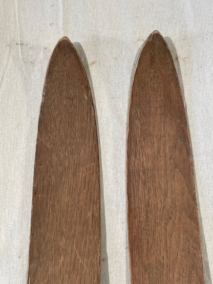 195cm Solid Hickory Cross-Country "Caveman Skis" - MADE in NORWAY!!!!
