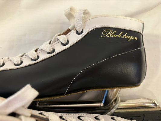 Sz 34 (US Women's 4) "Black Dragon" Speed Skates