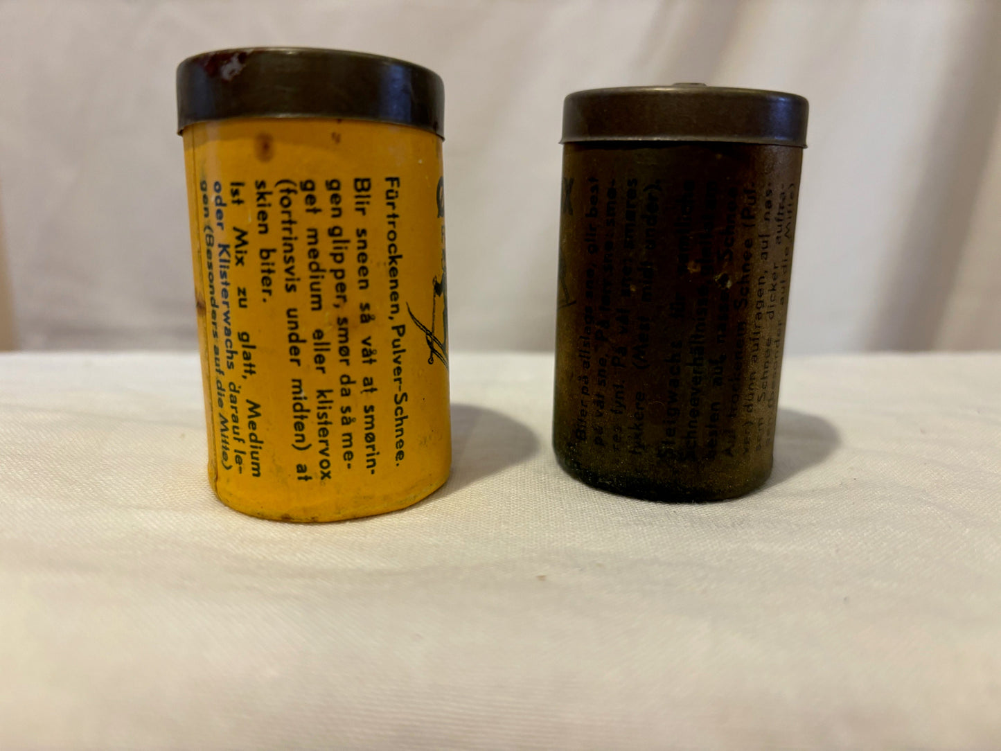 1950s Østbye of Norway Two-Piece Nordic Wax Kit - NEW!!!