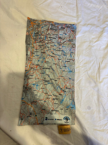 Oslo Cross-Country Ski Map Neck Gaiter/Buff