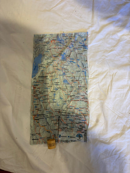 Oslo Cross-Country Ski Map Neck Gaiter/Buff