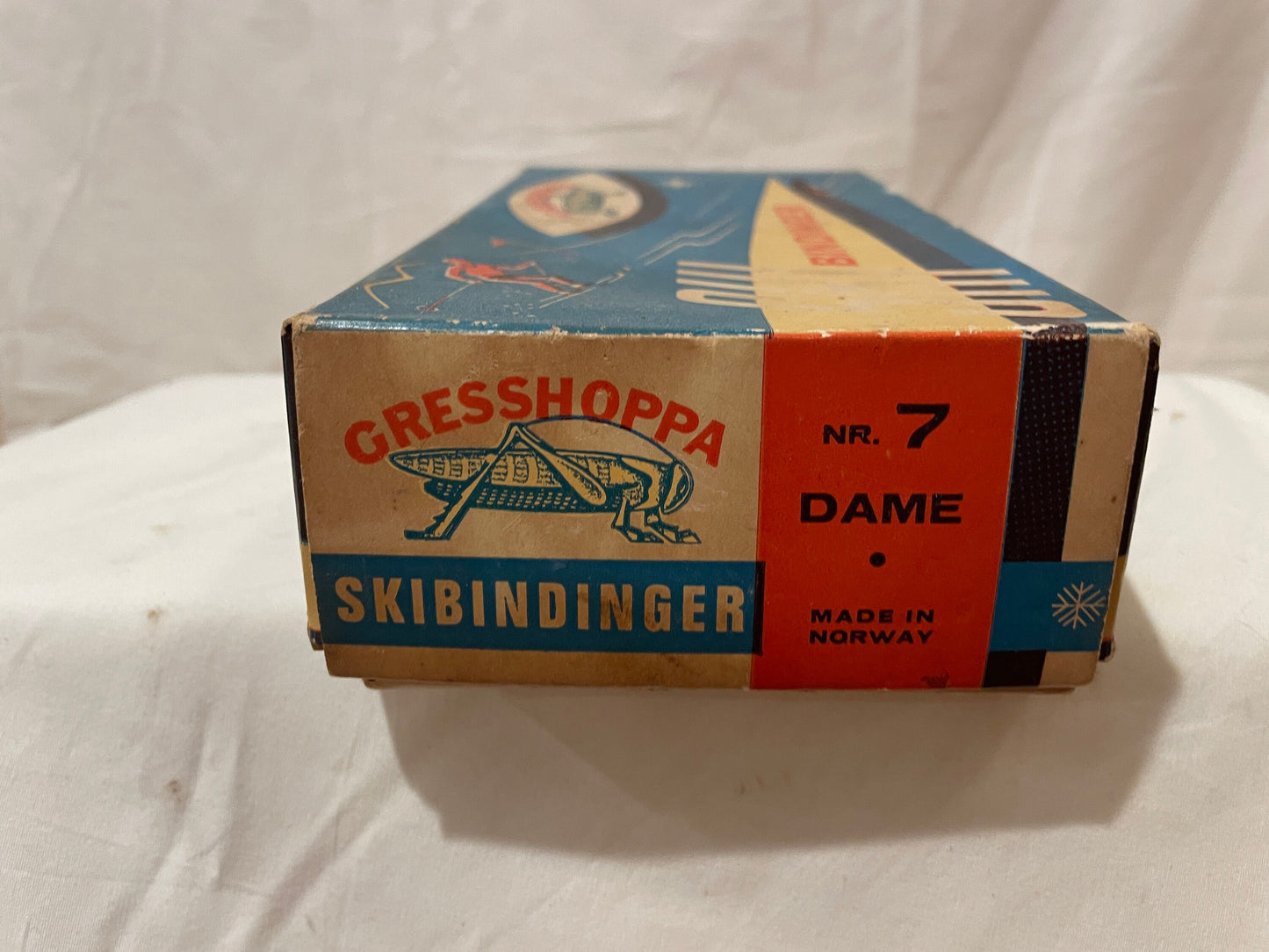 NOS Knutsen "Gresshoppa" Cable Cross-Country Ski Bindings from Norway - No 7 "Dame"