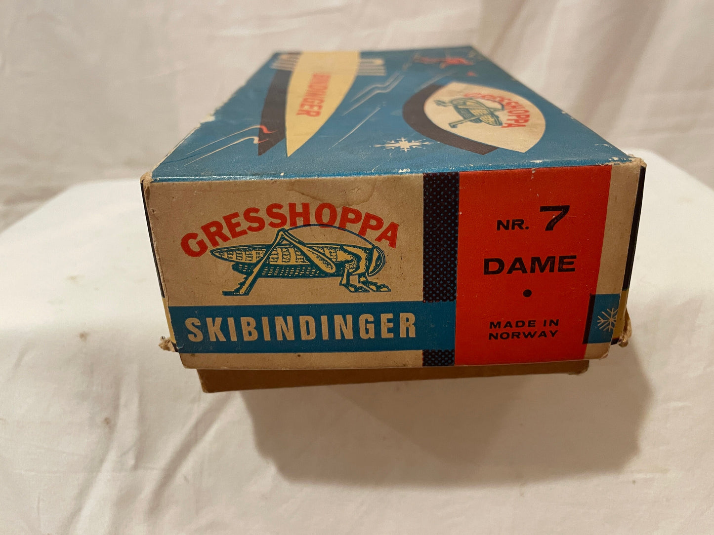 NOS Knutsen "Gresshoppa" Cable Cross-Country Ski Bindings from Norway - No 7 "Dame"