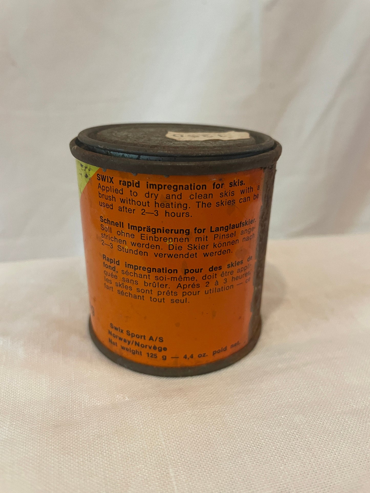 Swix Air-Dry Pine Tar for Wood Skis - UNOPENED Can