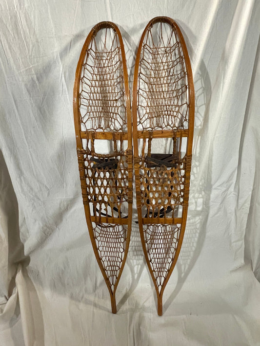 C.A. Lund 1941 US Military Snowshoes - 62" - VERY RARE - Northland Bindings
