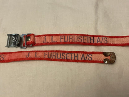 Vintage Ski Ties from Norway - Pair - J.L. Furuseth Drammen