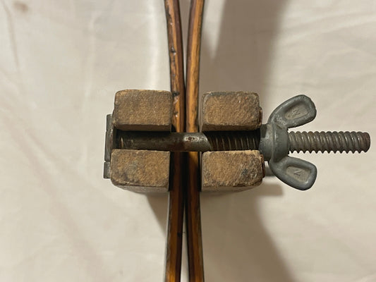 Vintage Wood Ski Clamp from FINLAND