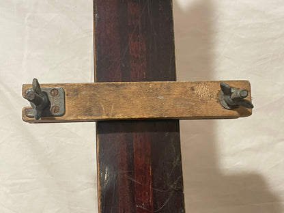 Vintage Wood Ski Clamp from FINLAND