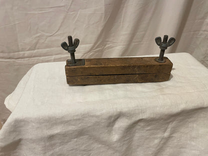 Vintage Wood Ski Clamp from FINLAND