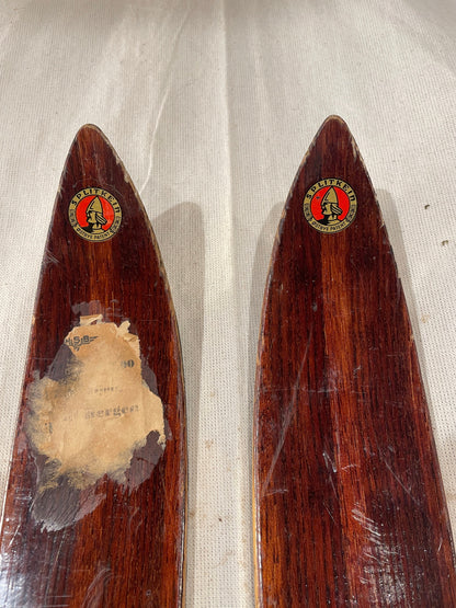 210cm Splitkein "Fjellski" Mountain Skis - Metal Edges - RARE RARE RARE - Just Discovered in Bergen, Norway!!!!