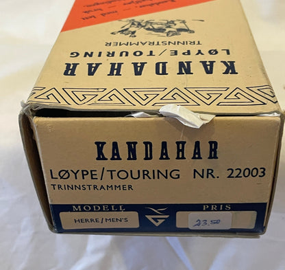 Gresvig Kandahar Cable Ski Bindings from Norway - 1950s - Mod. 22003 Men's - New in Original Box!!!