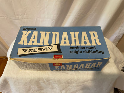 Gresvig Kandahar Cable Ski Bindings from Norway - 1960s/70 - Mod. 22002 Women's - New in Original Box!!!