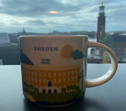 New-in-Box SWEDEN Starbucks "You Are Here" Coffee Mug