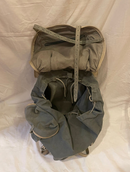 Vintage 1960s Norrøna of Norway Leather/Canvas Frame Rucksack - GREAT condition!