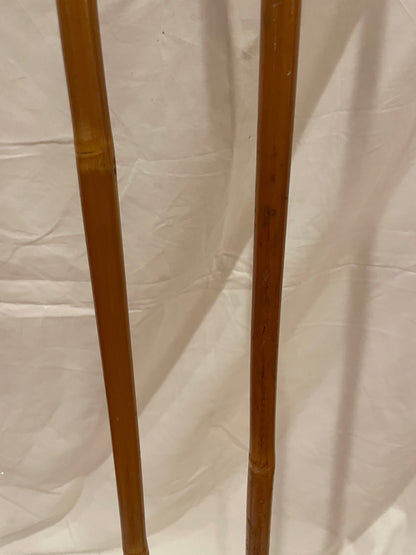 130cm Liljedahl Norwegian Bamboo Cross-Country Ski Racing Poles - Bamboo/Leather