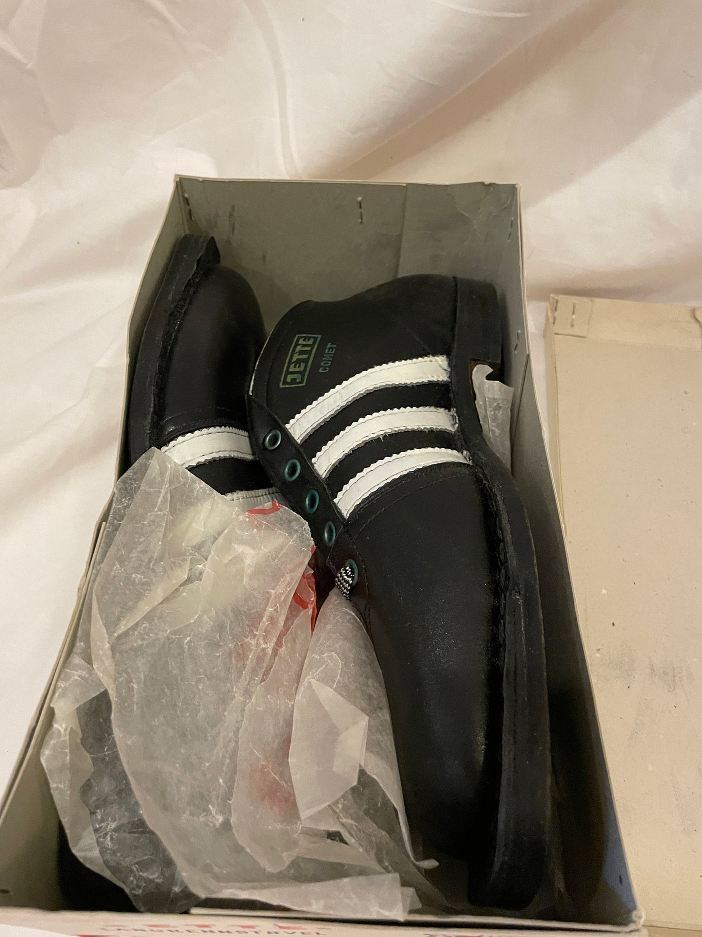 Size 41 (US Men's 8) Jette of Norway Late 1960s ALL LEATHER Cross-Country Ski Boots - New Old Stock - New New New
