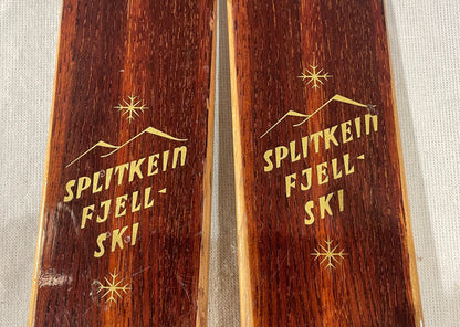 210cm Splitkein "Fjellski" Mountain Skis - Metal Edges - RARE RARE RARE - Just Discovered in Bergen, Norway!!!!