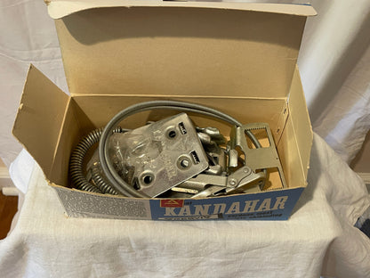 Gresvig Kandahar Cable Ski Bindings from Norway - 1960s/70 - Mod. 22002 Women's - New in Original Box!!!