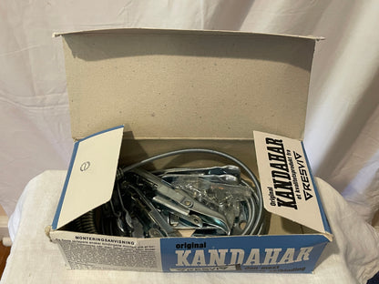 Gresvig Kandahar Cable Ski Bindings from Norway - 1960s/70 - Mod. 22011 Women's - New in Original Box!!!