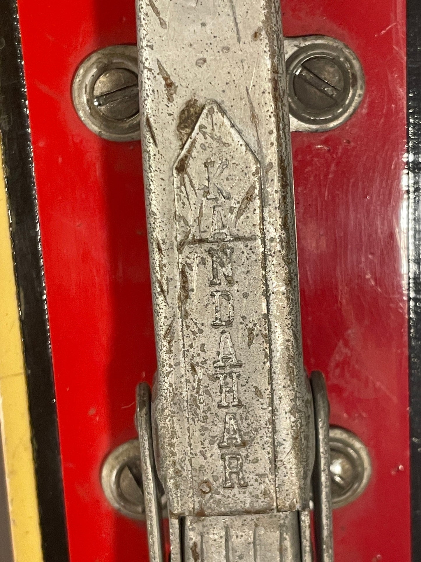 210cm Bonna of Norway Early 1960s Alpine/Backcountry Metal Edge Skis - RARE